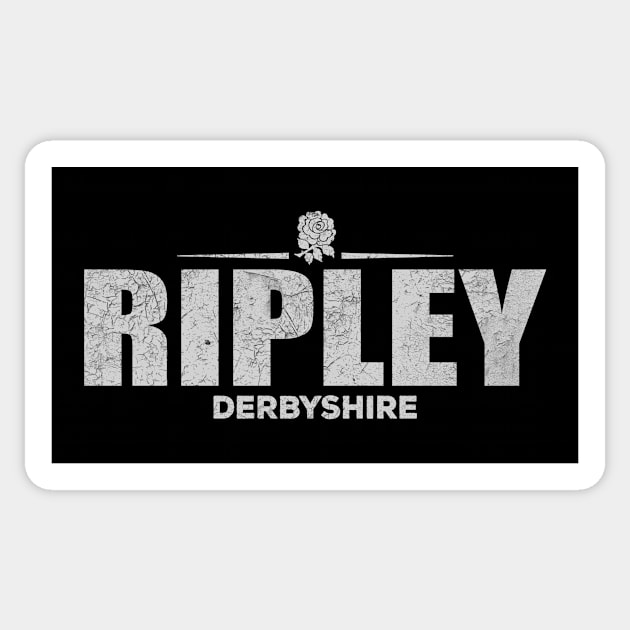 Ripley Derbyshire England Sticker by LocationTees